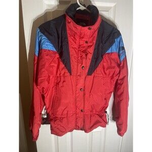 North Face Extreme Womens Sz 8 Ski Parka Red Full Zip